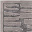 Lizy Geometric 3D Carved Grey Area Rug-1012726789