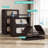 20" Side Wide Folding Storage Cabinet ,5 Tiers,19.69"×11.81"×50.00",Collapsible Storage Bins With Magnetic Door, Plastic Storage Cabinet With Wheels-645443752