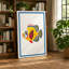 Fish Portrait Tropical - Wrapped Canvas-463078691-463078692