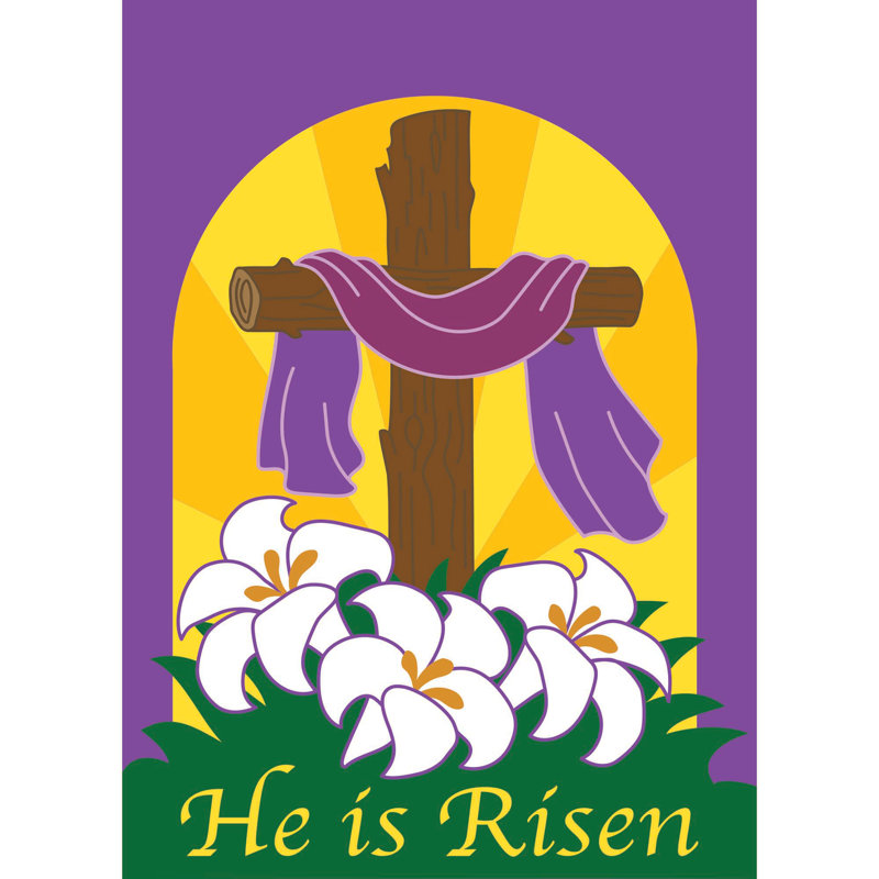 Double Sided 18'' H x 13'' W Polyester Garden Flag