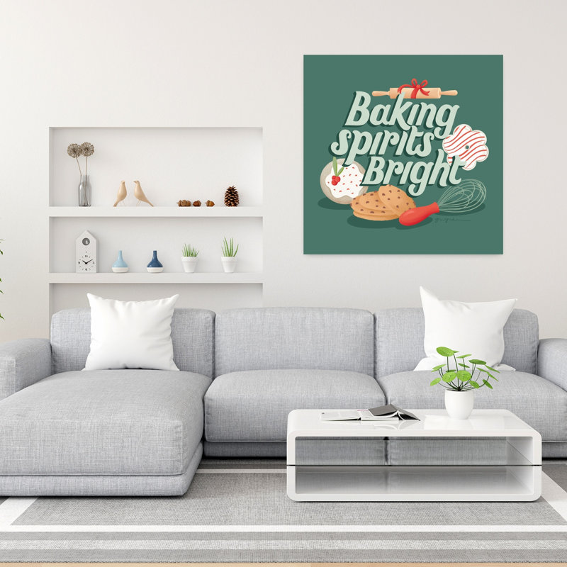 Maison contemporaine pour les Fêtes III avec art de cuisson, H 36 po x l 36 po
