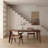 Ash Rectangular Solid Wood Top with Solid Wood Base Dining Table-99261210