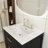 Modern MDF Bathroom Vanity Combo With And Two Soft Close Doors