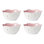 Lenox Butterfly Meadow Floral Set Of 4 Dessert Bowls - Blue