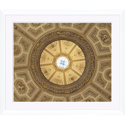 Dome Ceiling, Vienna Print by David Phoenix