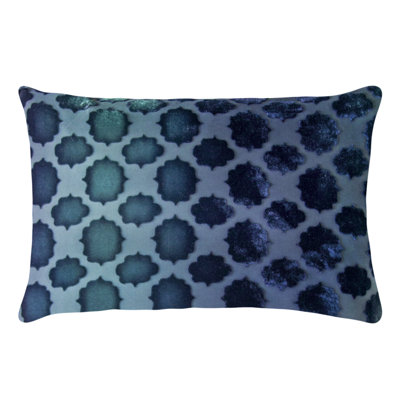 Mod Fretwork Lumbar Pillow Cover & Insert