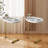 Table d'appoint en forme de C-906405493