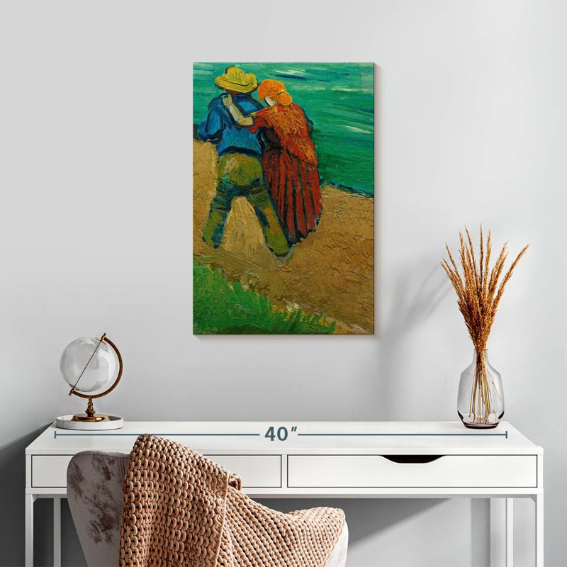 Leisha Two Lovers 1888, H 24 po x l 16 po