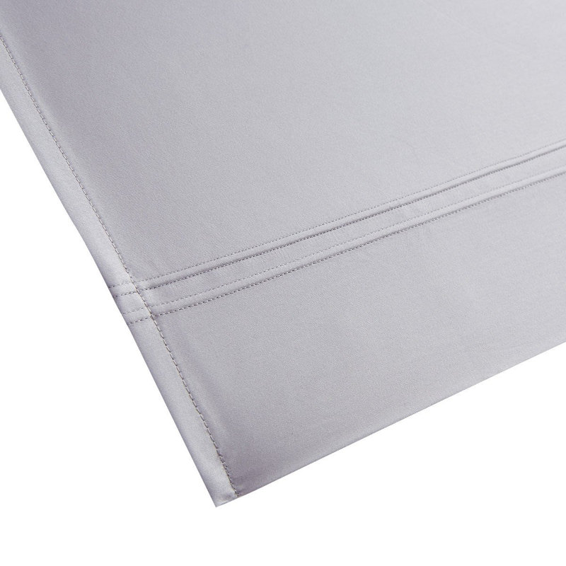 Triomphe Flat Sheet, Platine, Queen Flat Sheet