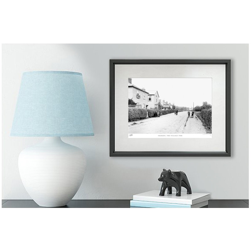 Ingrave, The Village 1908 by Francis Frith - Single Picture Frame Print, 40cm H x 50cm W x 2.3cm D