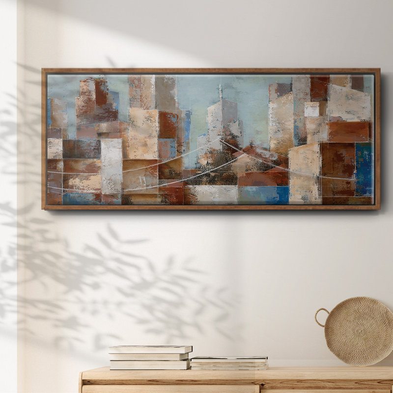 Cityscape- Framed Canvas