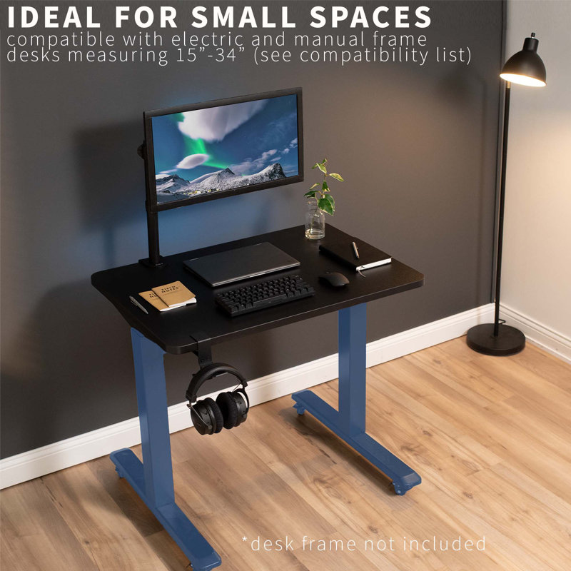 VIVO 36" x 24" Universal Table Top for Sit to Stand Desk Frames, DESK-TOP36B