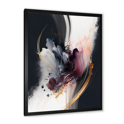 Or mauve complexe complexe - Impressions sur toile abstraites