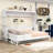 Wall Murphy Bed with Shelves-1220953571-1220953568
