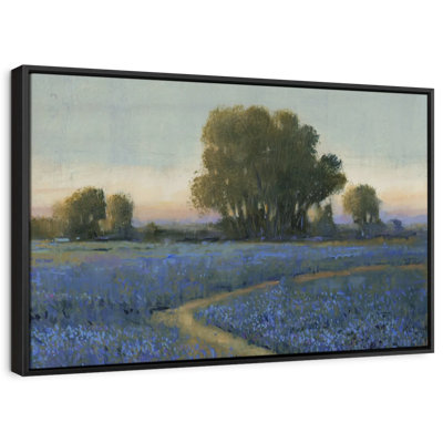 Blue Bonnet Field I Canvas Print