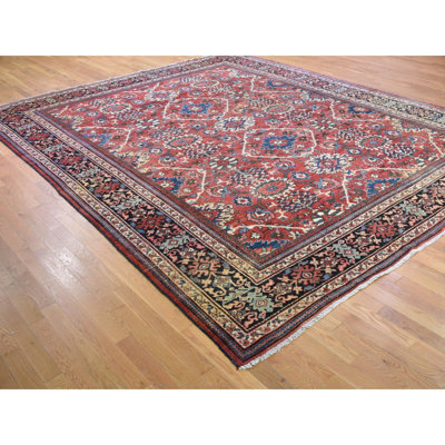Debborah One-of-a-Kind Rectangle 10'10" X 13'8" 1910s Area Rug in