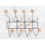 Portemanteau Mid-Century moderne - crochets muraux avec boules en bois massif, cintre décoratif pour la maison, la chambre à coucher, le vestibule-871240756