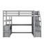 Lit mezzanine simple avec tiroirs Hilderbran Kids-458398108