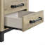 Mastrangelo Side Table with 2 drawers