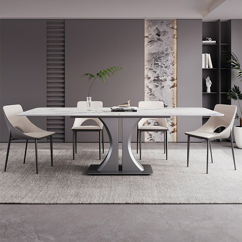 Table de roche en acier inoxydable, H 29,5 po x L 70,9 po x l 31,5 po