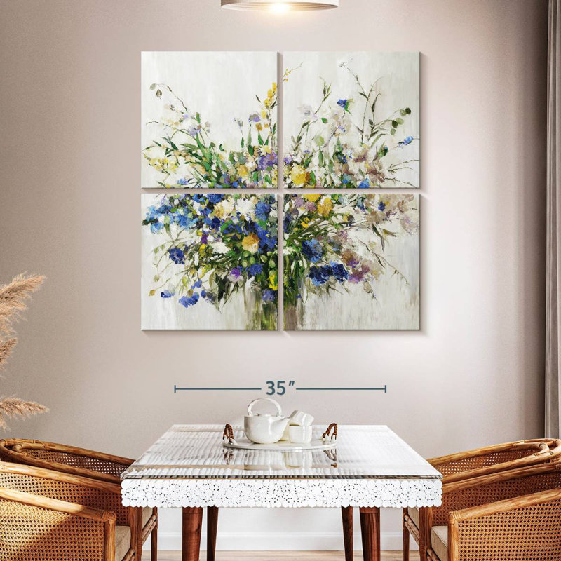 Harnek Wild Flower Bouquet, 45'' H x 45'' W