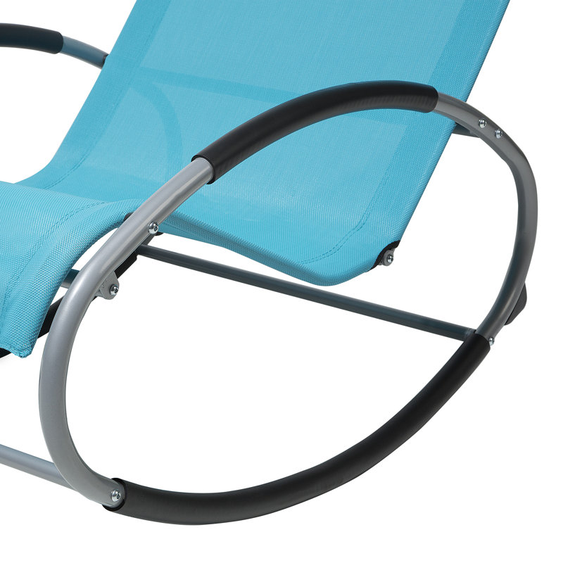 Catumba 107cm Long Single Chaise, Blue