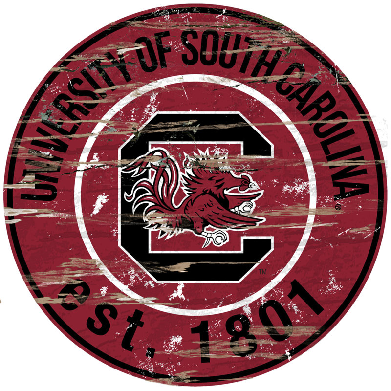 NCAA Wall Decor on Wood, University of South Carolina
