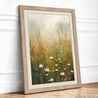 Misty Meadow Botanical - Framed Print