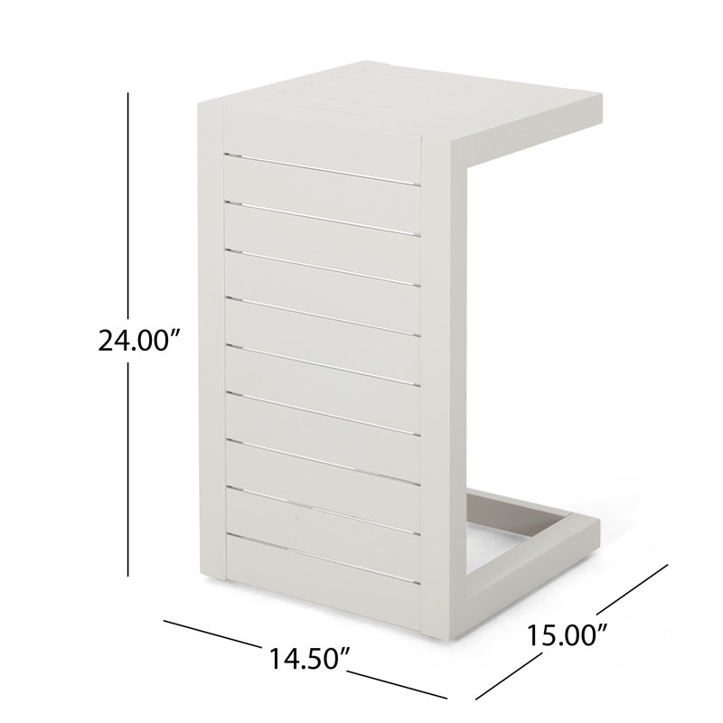 Ensemble de chaises longues avec table Anxhela