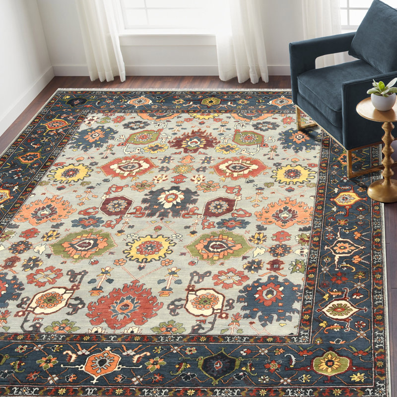 Antiquity Wool Oriental Area Rug, Rectangle 10' x 14'