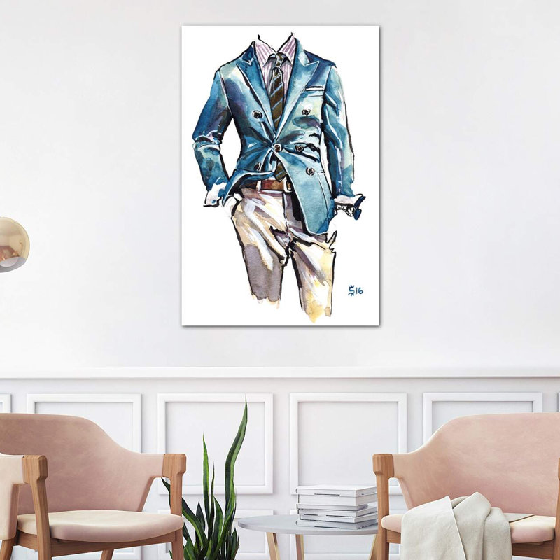 Brunello Cucinelli - Wrapped Canvas Painting, 101.6 cm H x 66.04 cm W x 3.175 cm D
