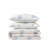 Martha Stewart Flower Block Cotton Reversible Blue Quilt Set-115991040
