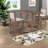 Extendable Wood Dining Table Sets(must Include Both Table And Chair), Rustic Small Kitchen