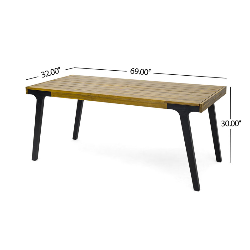 1 table à manger + 2 bancs à manger