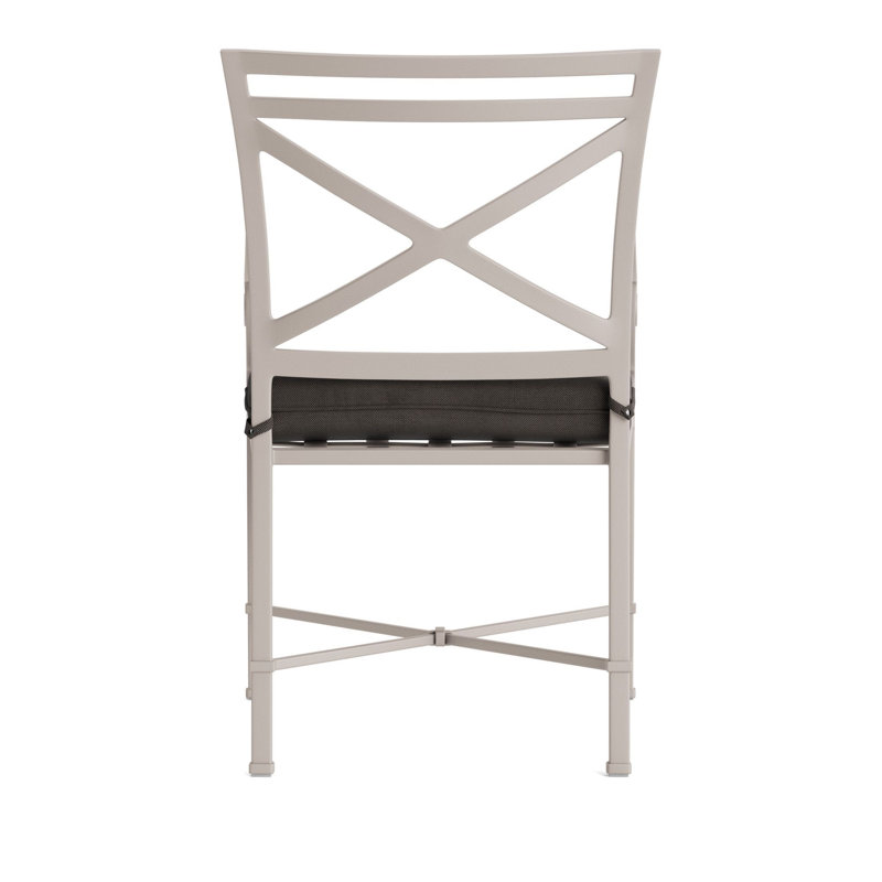 Venetian Outdoor Lounge Chair, Fusion Charcoal, Dove Smooth