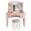 Ensemble coiffeuse et tabouret Bruck