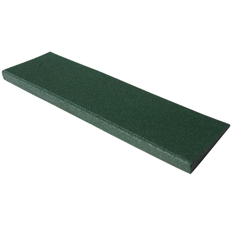 Rampes de jeu en caoutchouc 1 po, Vert