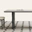 Table de salle à manger rectangulaire French Rock-707618318