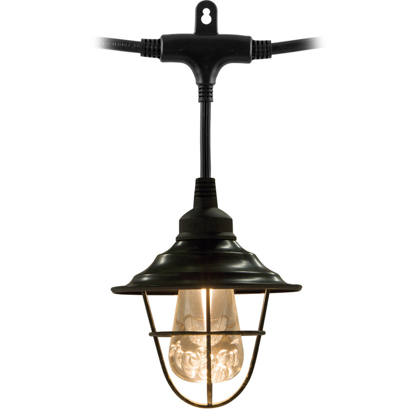 Enbrighten Cafe Light Shades, Oil-Rubbed Bronze Cage