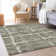 Mahaney Washable Striped Polyester Rug 
