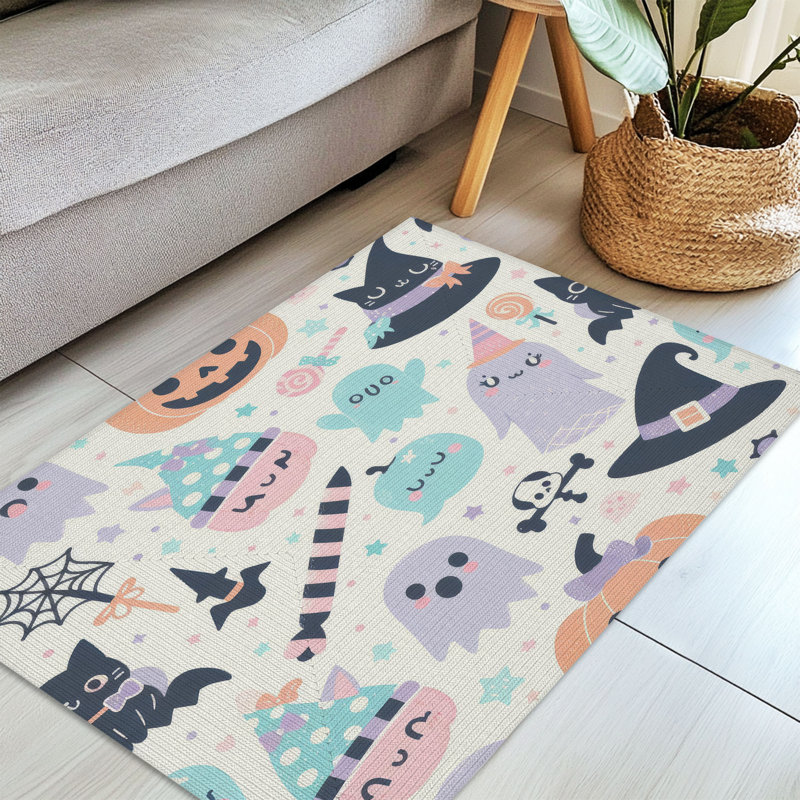 Soft Phantom Glow Braided Rug, Rectangle 3' x 5'