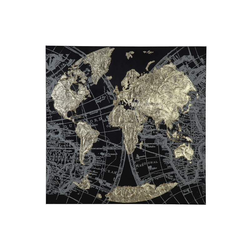 Golden Earth - No Frame Print on Canvas