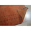 Tapis intérieur / extérieur en laine noué à la main de style sud-ouest orange élégant et durable Northome-26007072