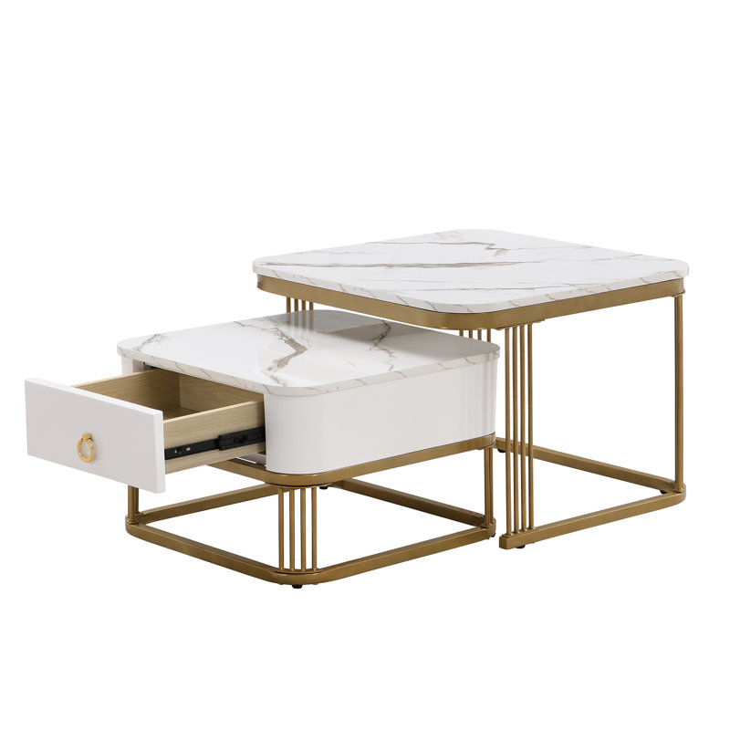 Allyse 2 - Piece Living Room Table Set