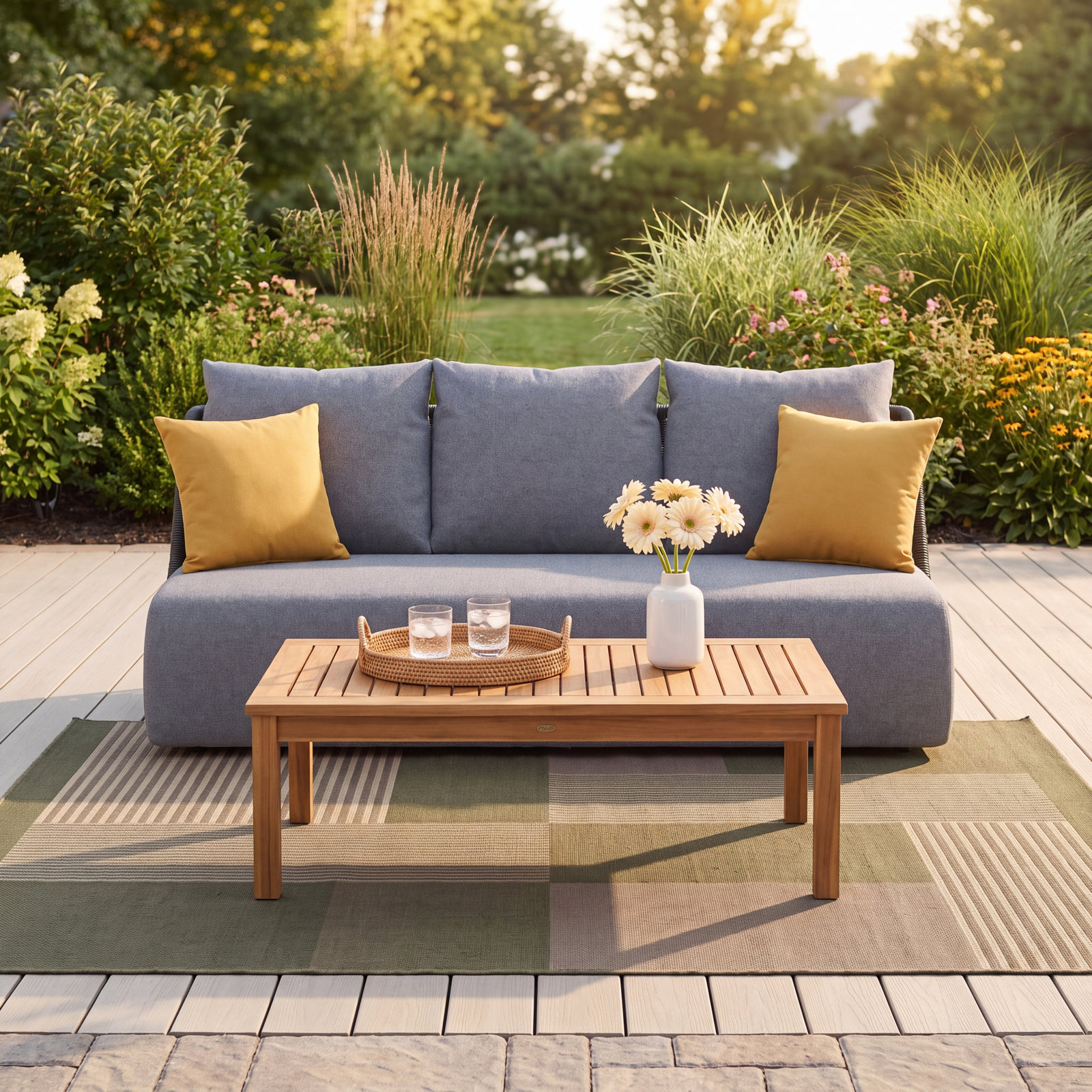 Lasker 76" Patio Sofa