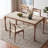 Simple and Retro Solid Wood Dining Table