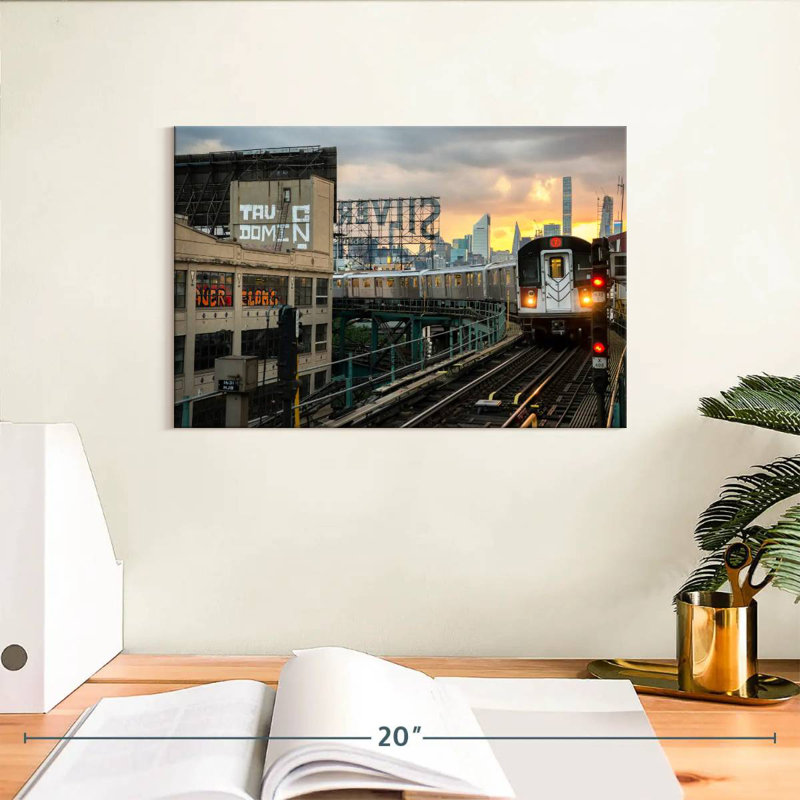 Sireci NY City - Subway, 8" H x 12" W
