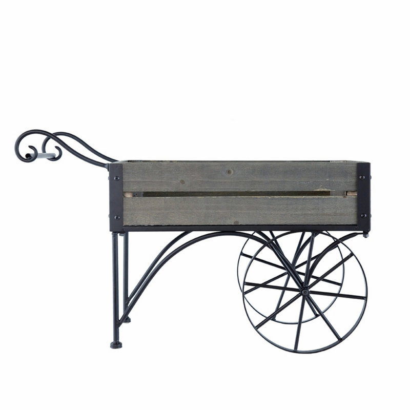 Jardinière rustique pour petits espaces