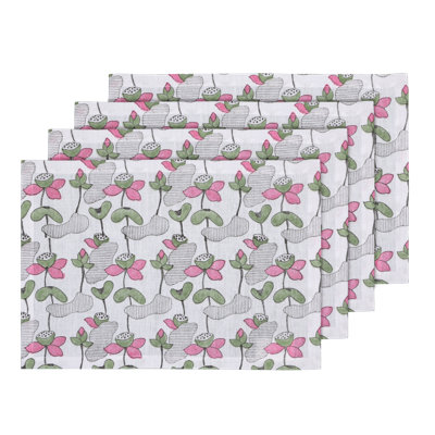 Lotus Pond Table Placemat 14" x 20"