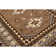 Tapis beige cendré à bordure Juana